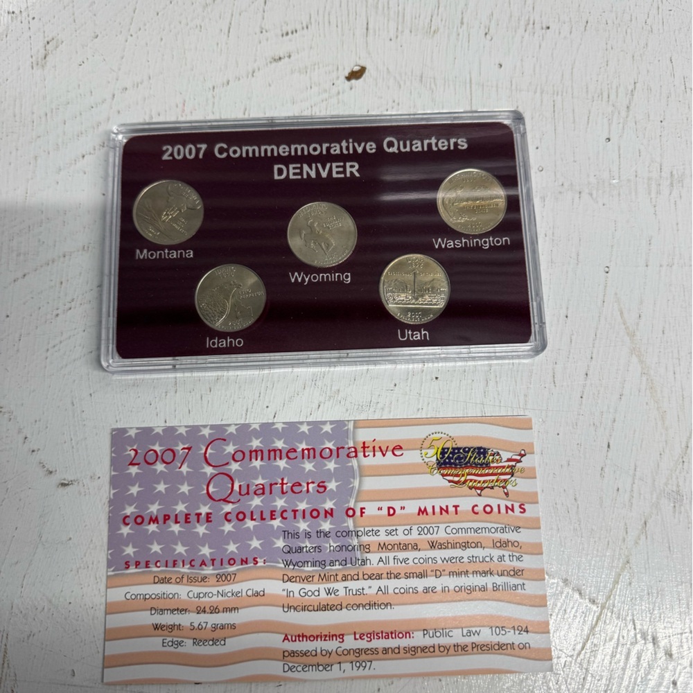 Denver Mint | 2007 Commemorative Quarters